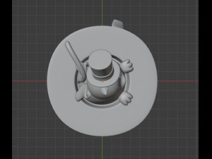 Lyney cat in the hat Jewelry Box Genshin Impact 3D Принт Модель