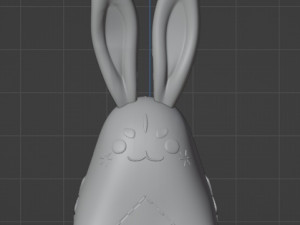 Yaoyao Yuegui Rabbit Genshin Impact 3Dプリントモデル