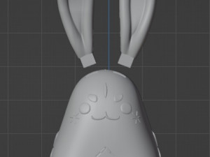 Yaoyao Yuegui Rabbit Genshin Impact 3Dプリントモデル