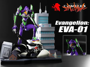 EVA-01 from anime Evangelion 3D Print Model
