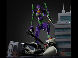 EVA-01 from anime Evangelion 3D Print Model