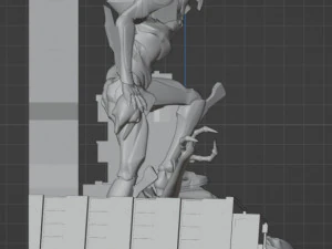 EVA-01 from anime Evangelion 3D Print Model