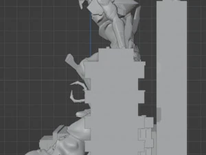 EVA-01 from anime Evangelion 3D Print Model