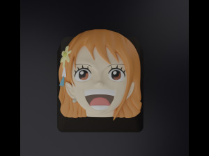 One Piece Part 1 keyboard buttons Modelo de Impressão 3D