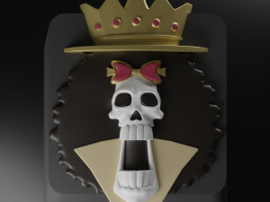 One Piece Part 2 keyboard buttons Model do druku 3D