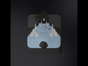 One Piece keyboard buttons 3D Print Model