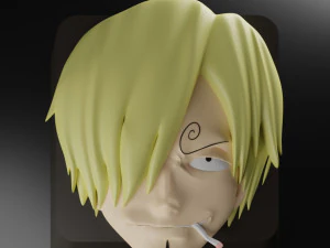 One Piece keyboard buttons 3D Print Model