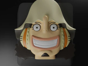 One Piece keyboard buttons 3D Print Model