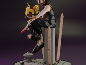 Shaman King Asakura Yoh Modèles 3D en vedette