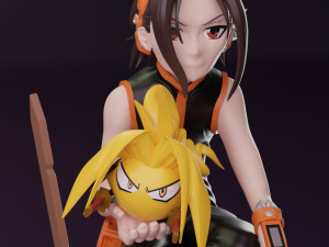 Shaman King Asakura Yoh Modèles 3D en vedette