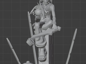 Shaman King Asakura Yoh Modèles 3D en vedette