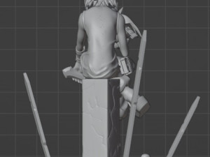 Shaman King Asakura Yoh Modèles 3D en vedette