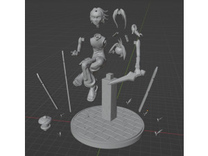 Shaman King Asakura Yoh Modèles 3D en vedette