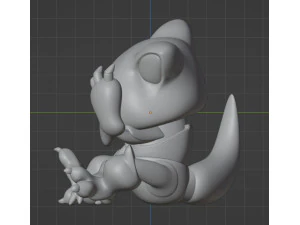 Pokemon Abra 3D Print Model