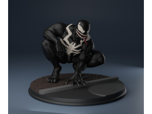Venom 3D 프린트 모델