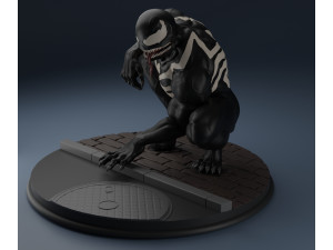 Venom 3D 프린트 모델