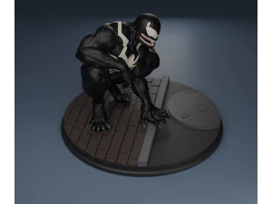 Venom 3D Print Model