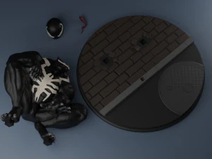 Venom 3D Print Model