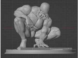 Venom 3D 프린트 모델