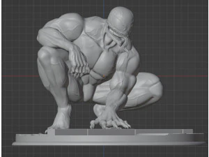 Venom 3D Print Model