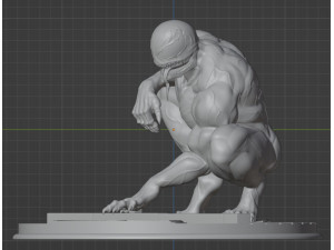 Venom 3D 프린트 모델