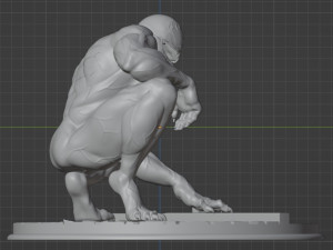 Venom 3D 프린트 모델