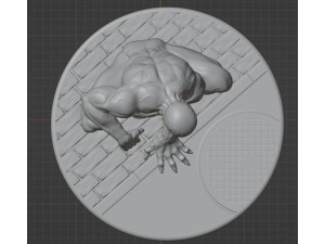 Venom 3D 프린트 모델