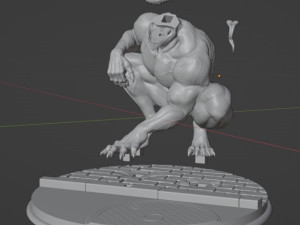 Venom 3D 프린트 모델