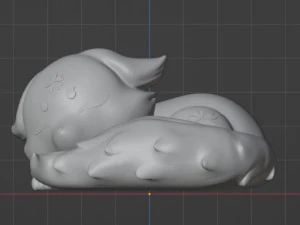 Yae Miko Fox Genshin Impact 3D Print Model