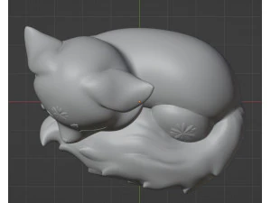 Yae Miko Fox Genshin Impact 3D Print Model