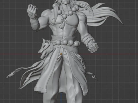 Sett League of Legends 3D Print Model