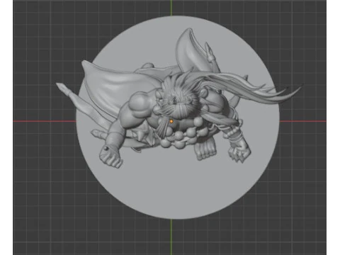 Sett League of Legends 3D Print Model