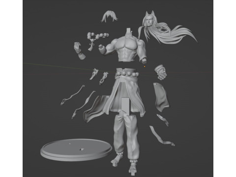 Sett League of Legends 3D Принт Модель