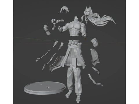 Sett League of Legends 3D Print Model