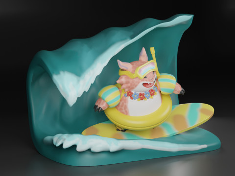 Choncc Patry TFT LEAGUE OF LEGENDS 3D Принт Модель