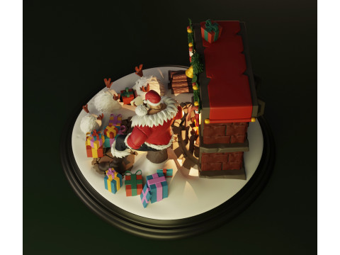 Santa Braum 3D Print Model