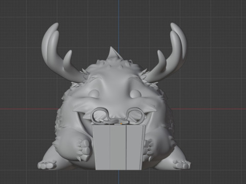 Poro Christmas LEAGUE OF LEGENDS Modello di stampa 3D