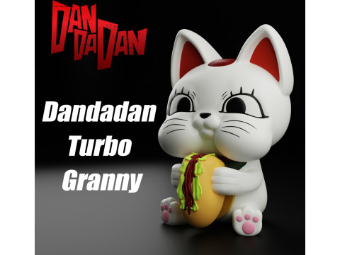 Dandadan Turbo Granny Modèles 3D en vedette