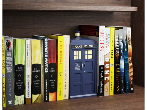 DOCTOR WHO TARDIS CASKET Modèles 3D en vedette