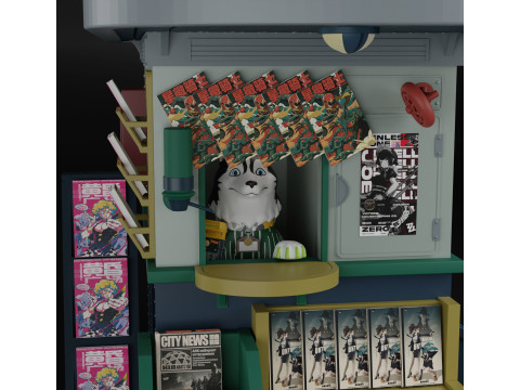 Howl zenless zone zero piggy bank 3D Принт Модель