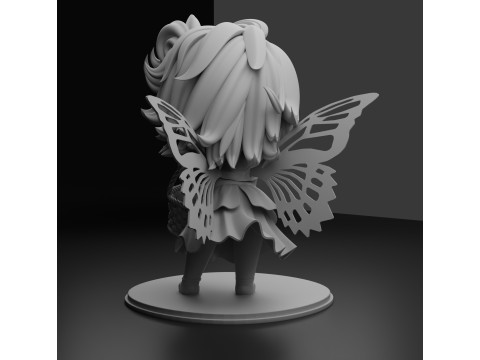 परी 3D प्रिंट मॉडल