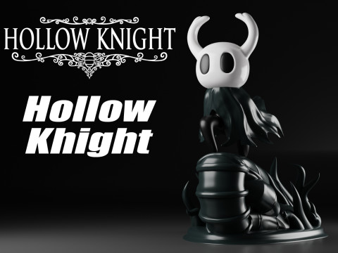 Полый рыцарь 3D Принт Модель