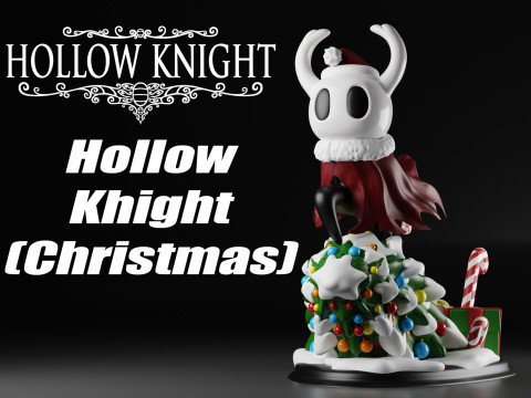 Полый рыцарь Рождество 3D Принт Модель