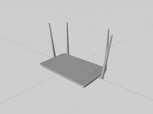 Router 3D Model