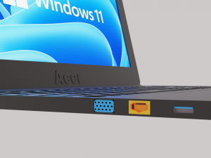 Laptop Modèle 3D