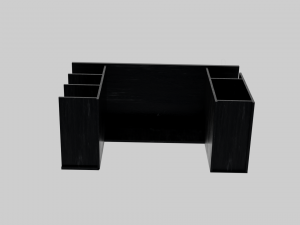 Wooden Desk Modello 3D