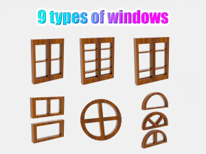 вікна 3D Модель