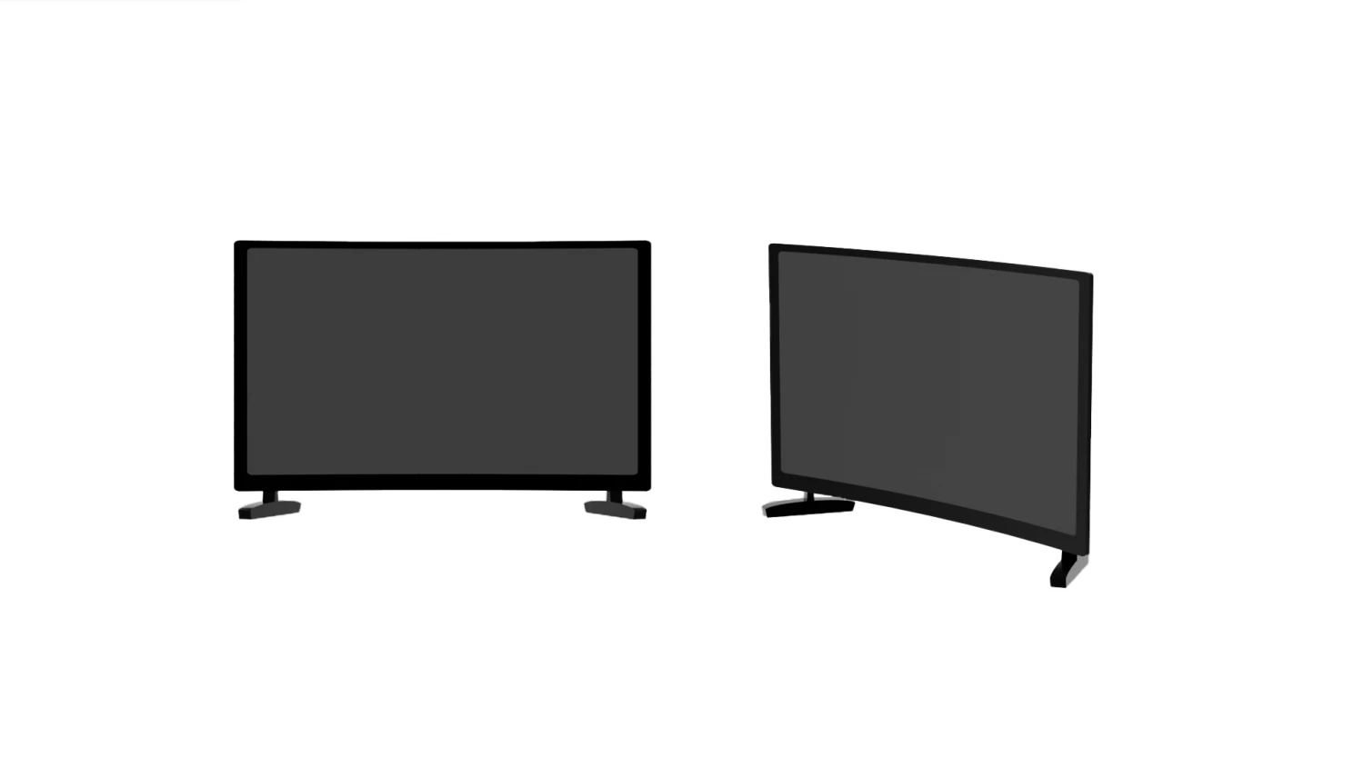 Television 3D Model .c4d .max .obj .3ds .fbx .stl .blend 