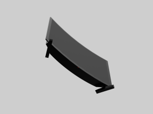 Television Modelo 3D