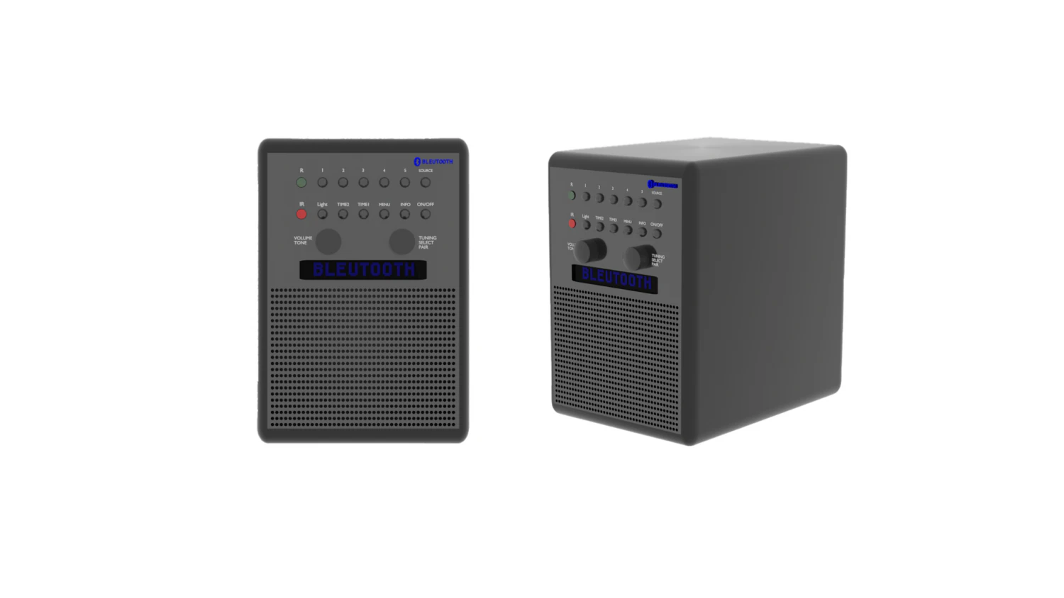 Radio 3D Model .c4d .max .obj .3ds .fbx .stl .blend 